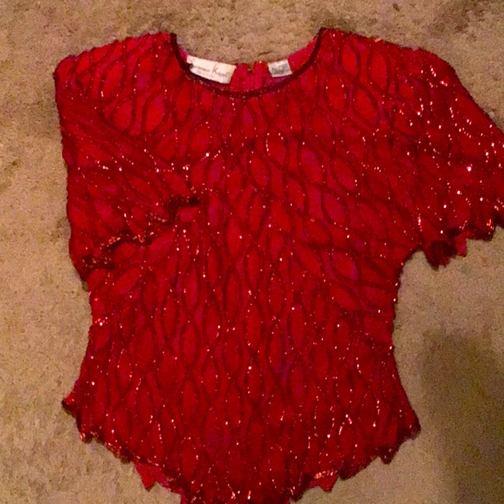 Sequined top. Great condition.